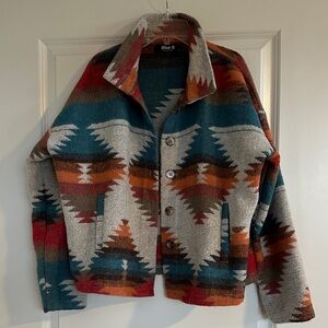 Blue B Southwestern Style Jacket